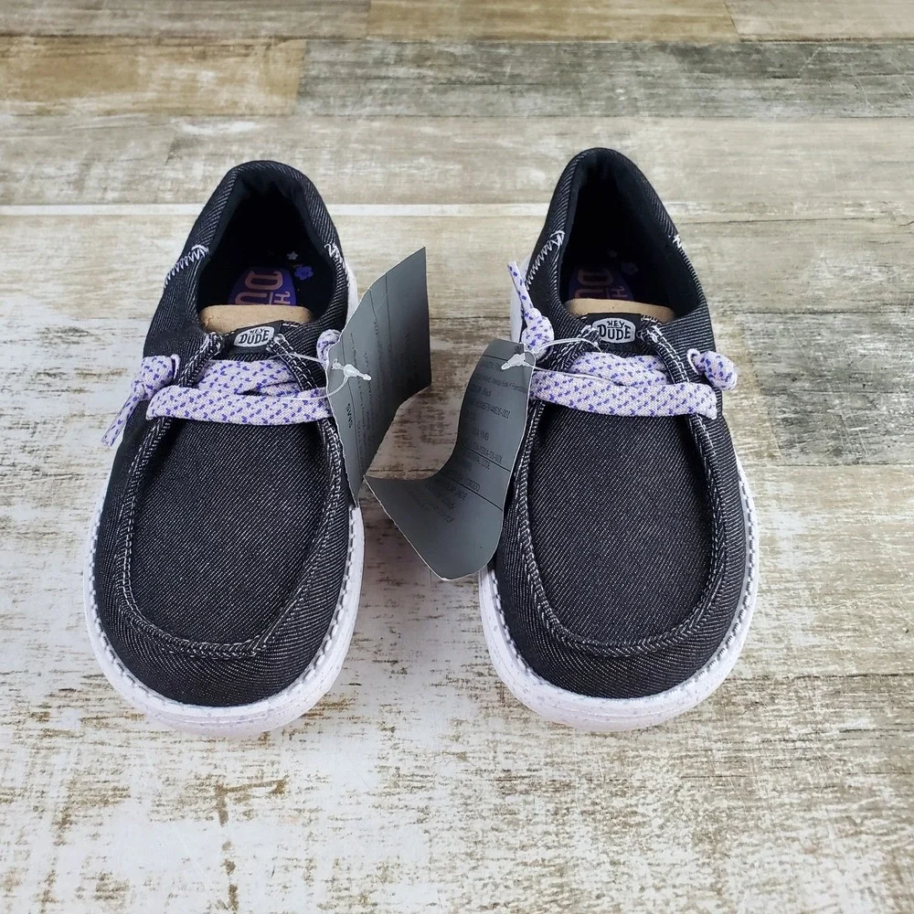 Hey Dude Wendy Funk Y Slip On Shoes Kids Sz 13 C13 Friendship Lace
